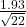 \frac{1.93}{\sqrt{22}}