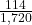 \frac{114}{1,720}