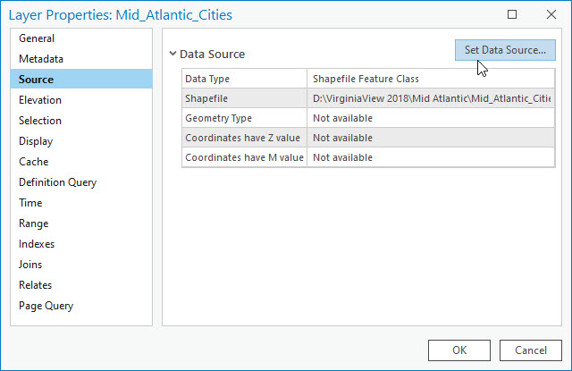 Image showing the Layer Properties dialog box