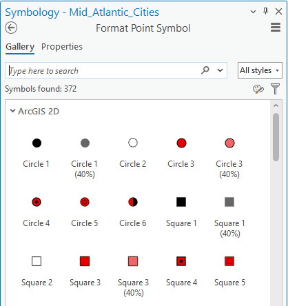 Image showing a screenshot of selecting single symbol symbology.