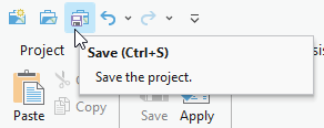 Image showing a screenshot of saving.