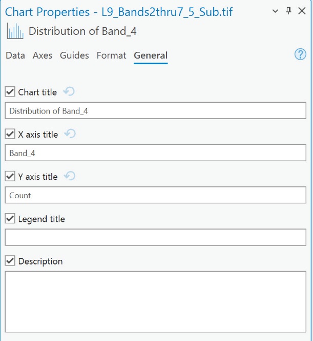 Screenshot of additional histogram display options.