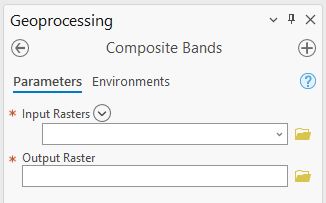 Screenshot of the Composite Bands tool