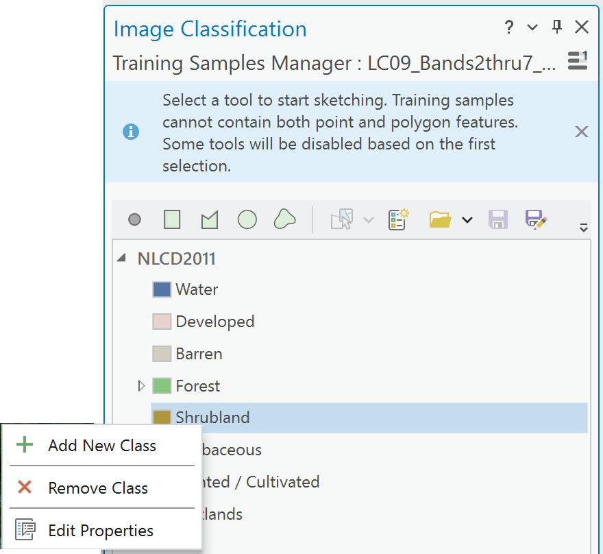 Screenshot of removing a class.