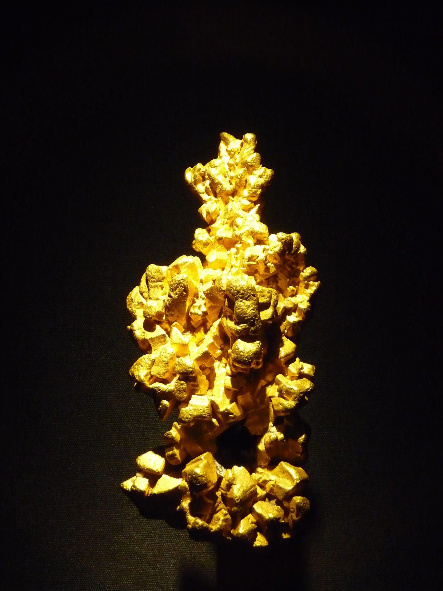 Bright gold nugget.