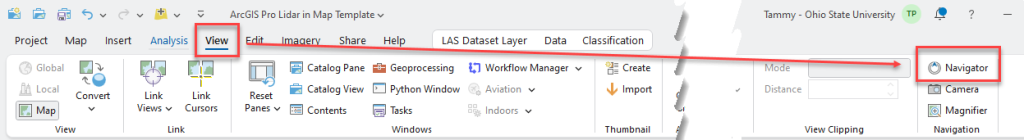 Figure 10.11 Finding Navigator