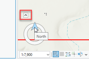 Figure 10.13 North Direction with Navigator