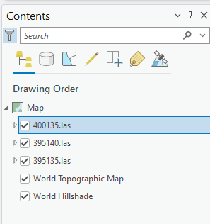 Figure 10.16 Collapsed Symbology in Contents