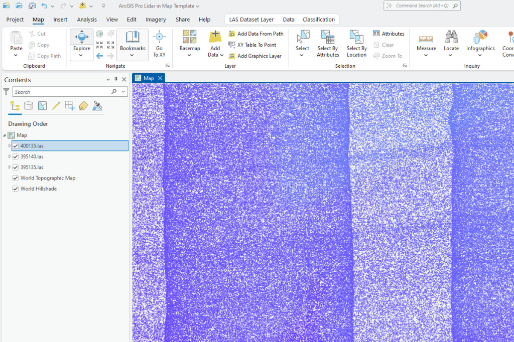 Figure 10.7 Panning a Point Cloud