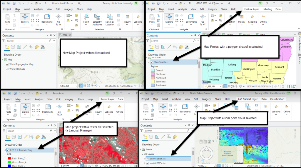 Toolbars that are activated with a specific data type