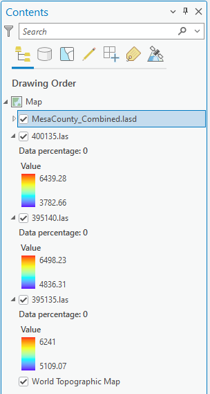 Figure 13.36 New Combined Dataset in Contents
