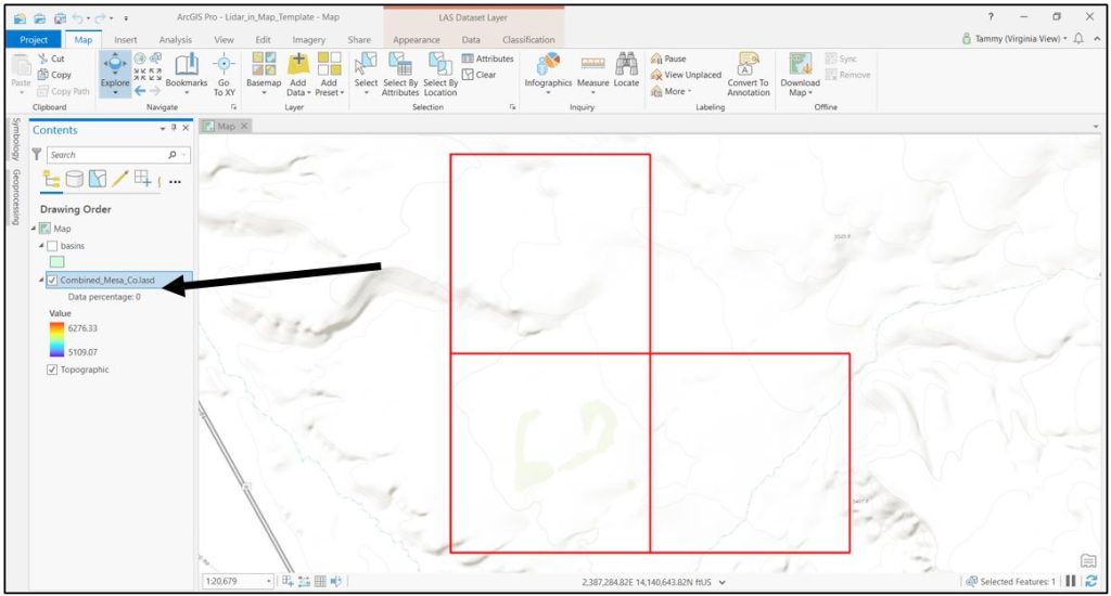 Mesa County Colorado data footprints
