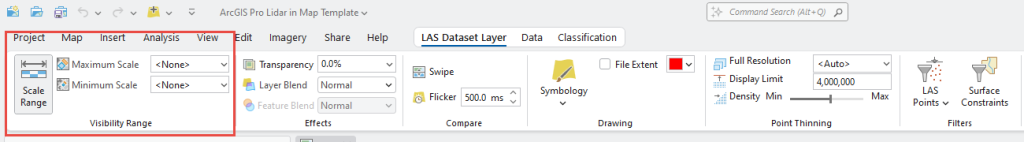 Figure 15.5 Maximum and Minimum Scale Settings