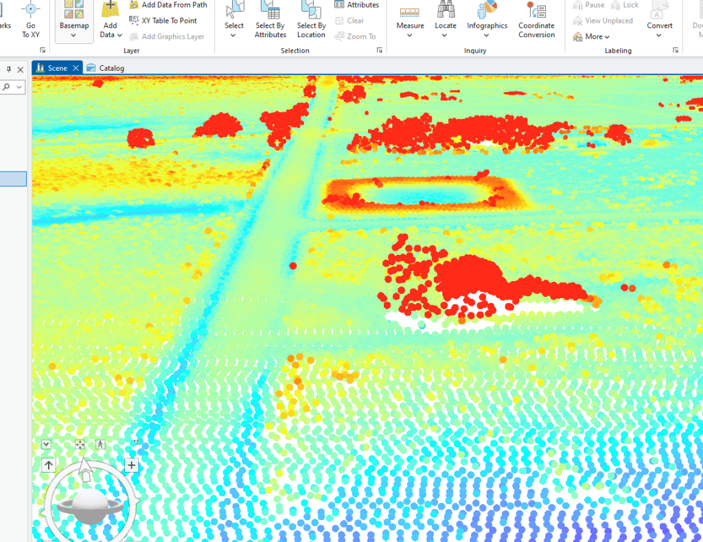 Figure 16.10 Oblique view of small house