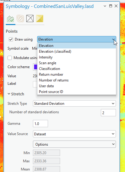 Figure 16.14 Symbology under Properties