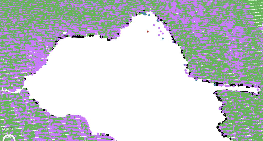 Figure 16.18 Zoomed in on point cloud