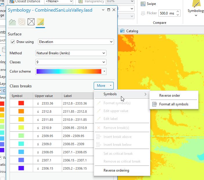 Figure 16.27 Formatting all symbols