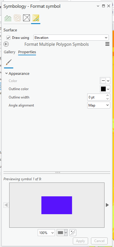 Figure 16.29 Format Symbol Properties