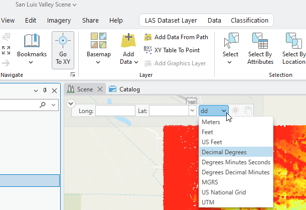 Figure 16.3 Go To XY Tool