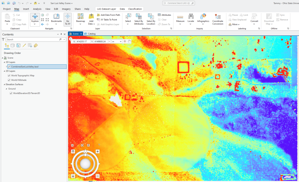 Figure 16.4 Zoomed-in Location in San Luis Valley