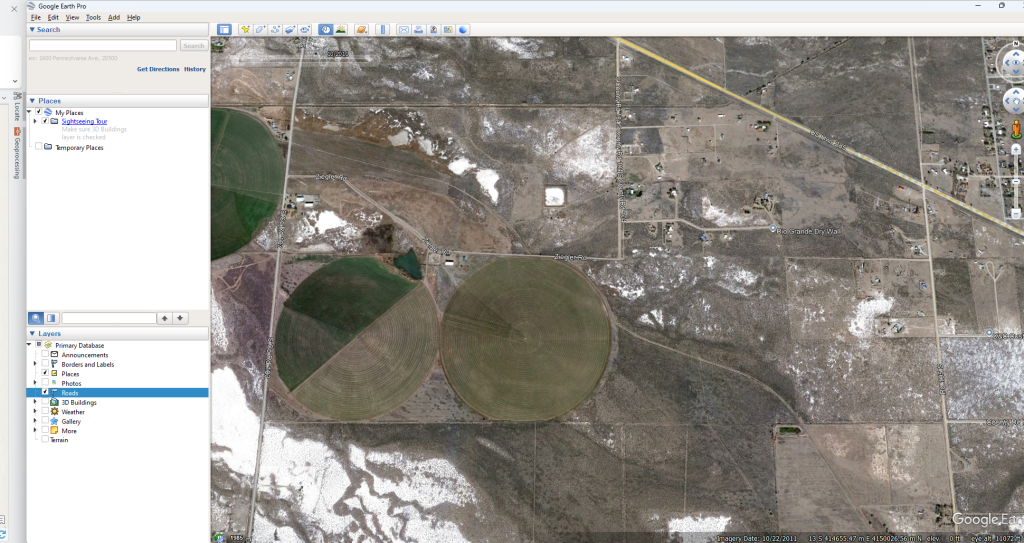 Figure 16.5 Google Earth Image from 2011
