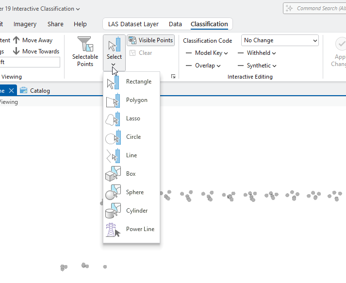 Figure 19.10 Selection Button