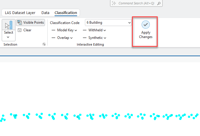 Figure 19.14 Applying the Change