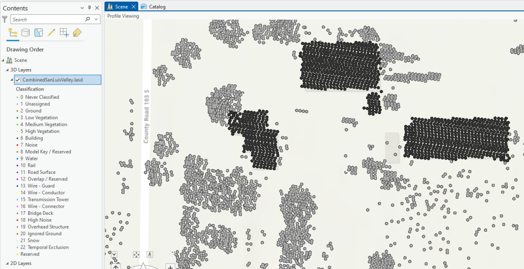 Figure 19.25 Buildings within View Complete