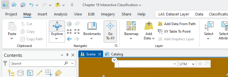 Figure 19.5 Using Go To XY to Zoom