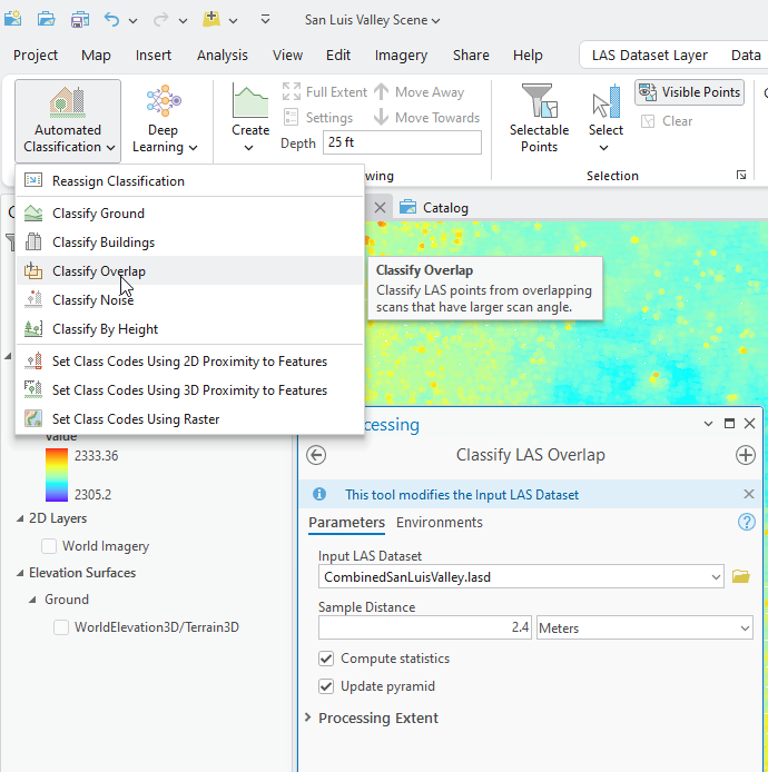 Figure 20.21 Classify Overlap