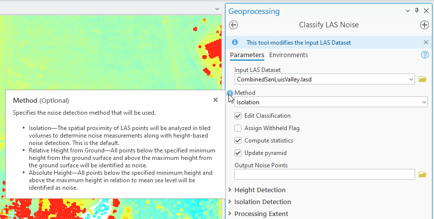Figure 20.23 Noise Classification Methods