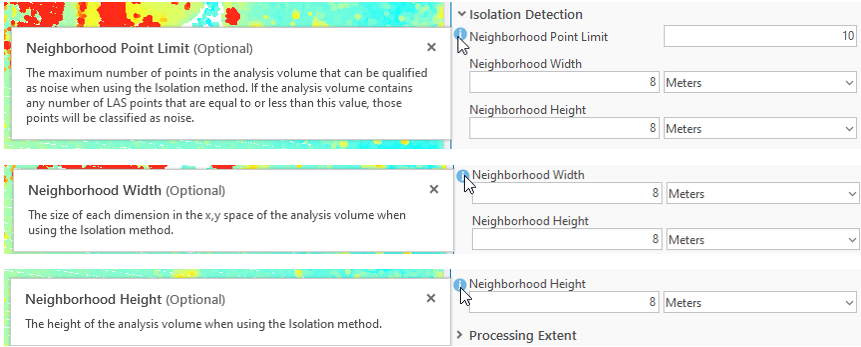 Figure 20.24 Isolation Detection Settings
