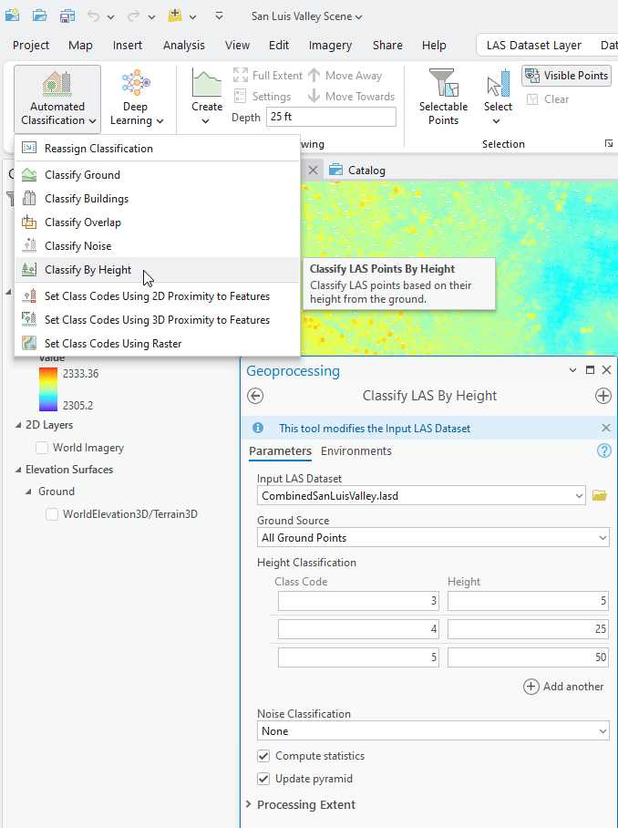 Figure 20.29 Classify by Height