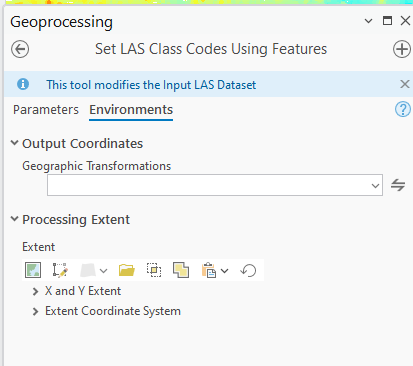 Figure 20.34 Processing Extent under Environments Tab