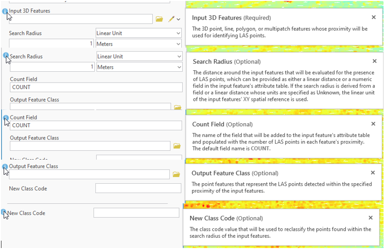 Figure 20.36 Setting for 3D Proximity Tool