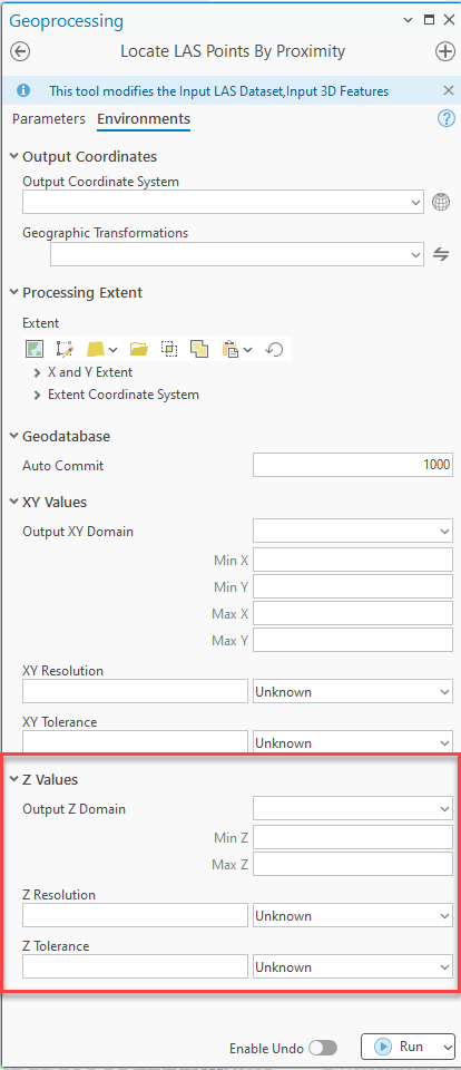 Figure 20.39 Environments Under 3D Proximity Tool