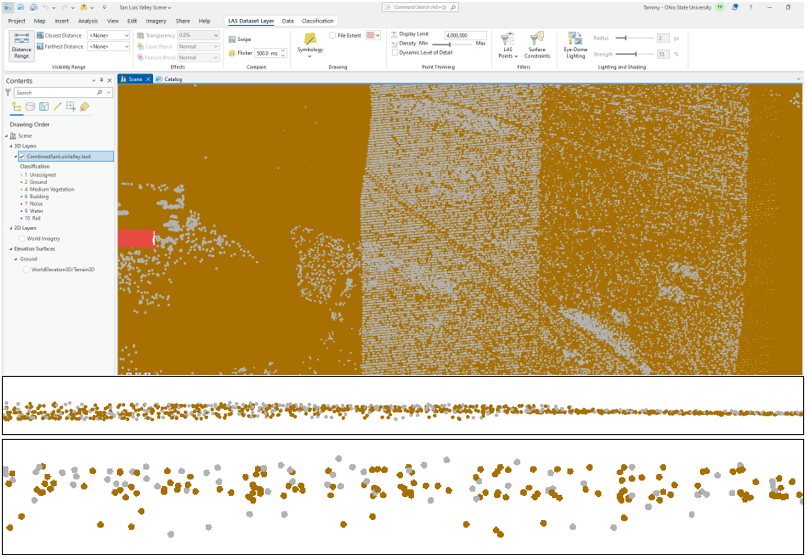 Figure 21.1 Both Ground and Unassigned Points at Ground Level