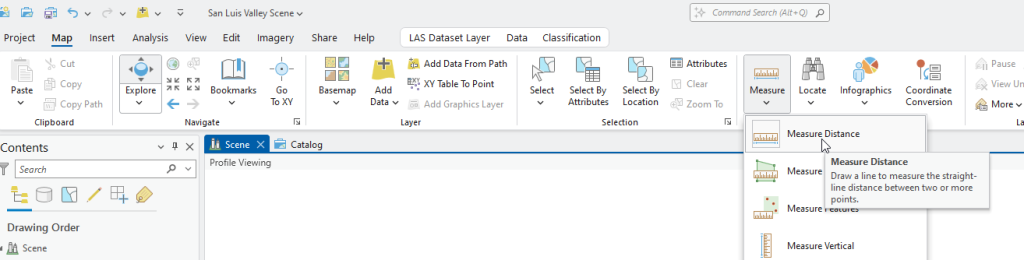 Figure 21.11 Measure Tool