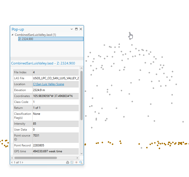 Figure 21.15 Elevation Value of the Highest Tree Canopy Point