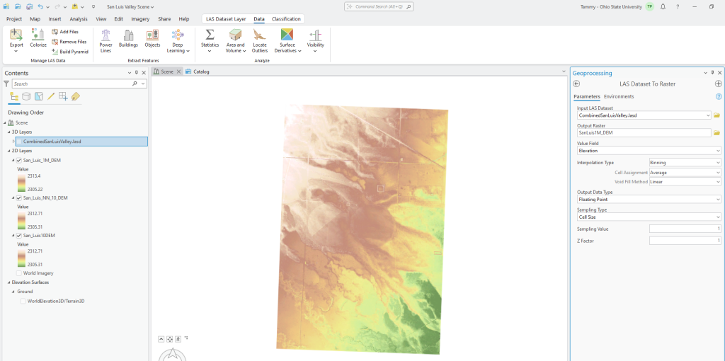 Figure 22.10 1 Meter DEM