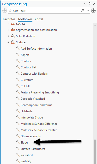 Figure 22.20 Spatial Analysis Tools