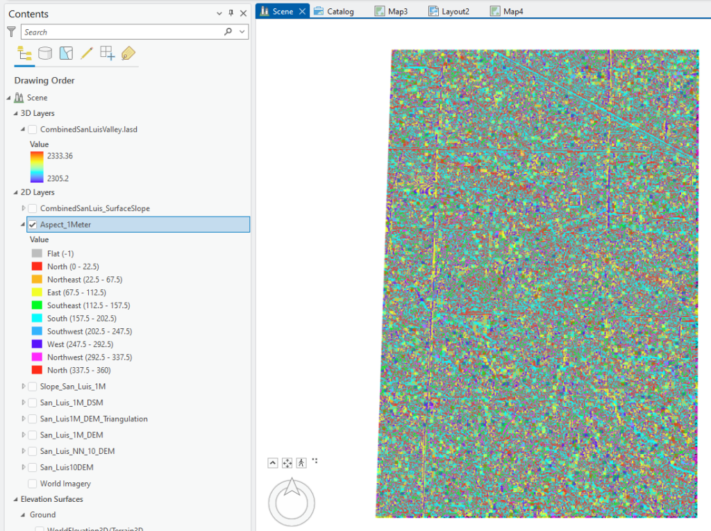 Figure 22.26 Aspect Raster File