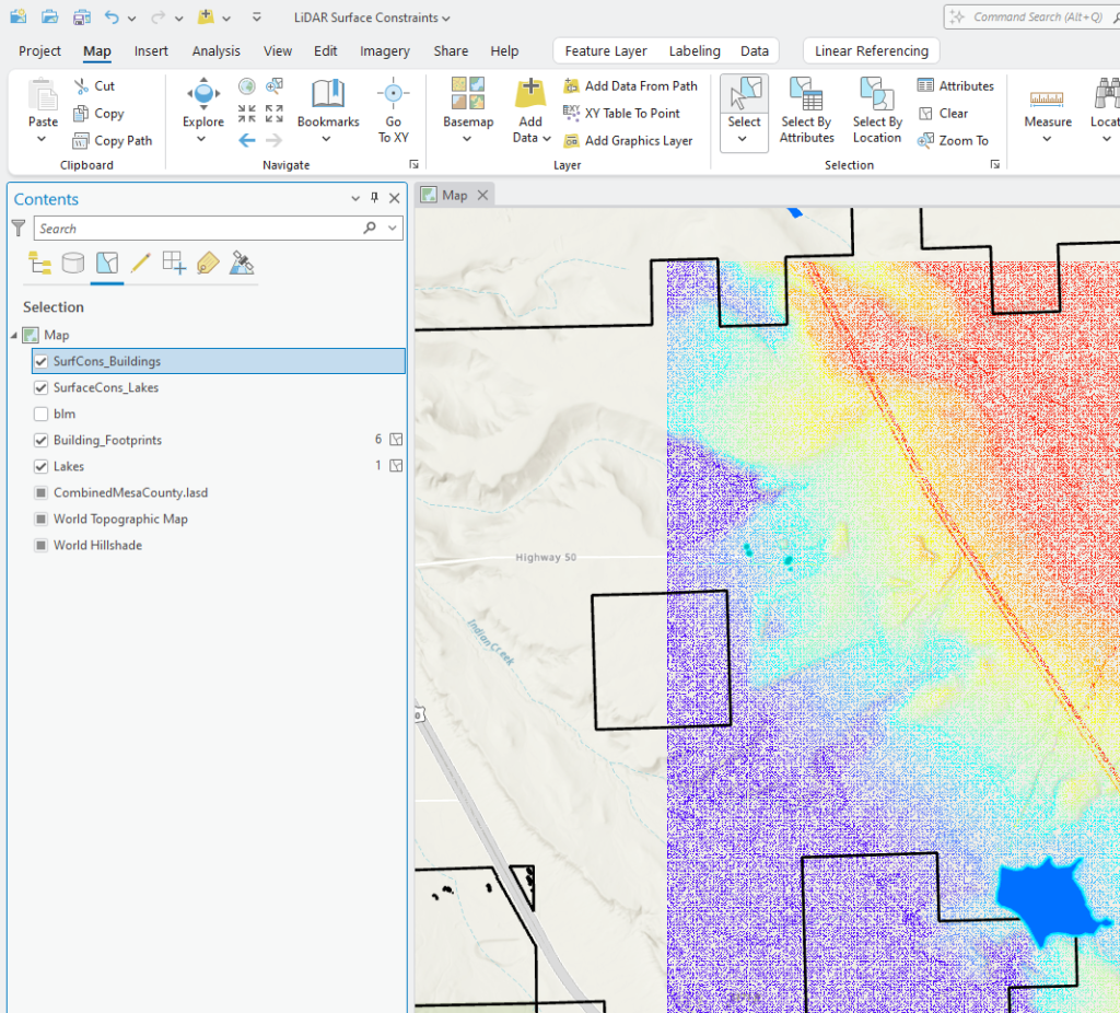 Figure 23.10 Two New Shapefiles