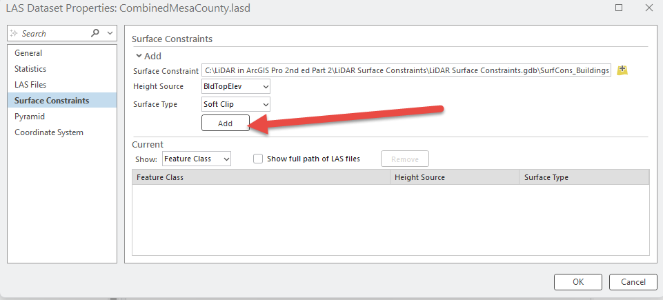 Figure 23.17 Adding the Completed Surface Constraint