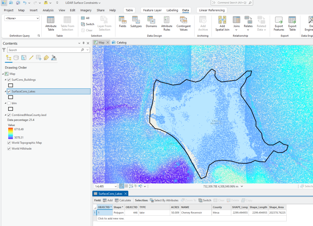 Figure 23.29 Zoomed into the Lake