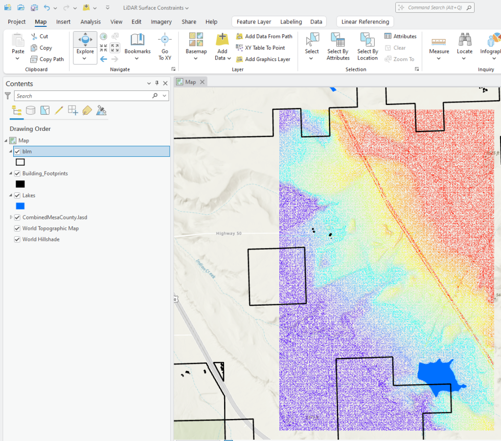 Figure 23.4 New Map for Mesa County Colorado