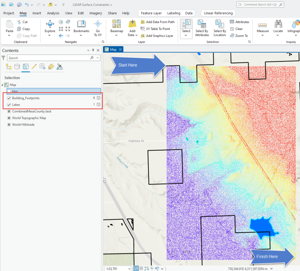 Figure 23.7 Selected Features