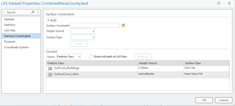 Figure 24.19 Hard Value Fill Surface Constraint