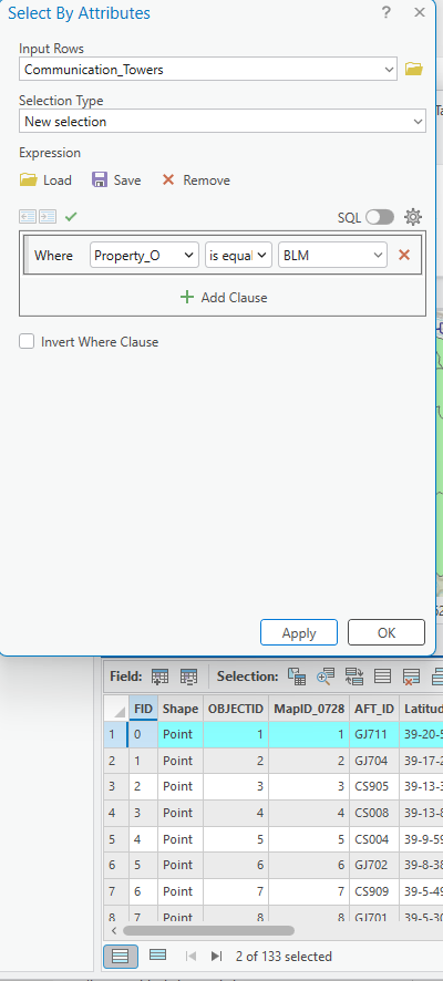 Figure 4.9. The selected features