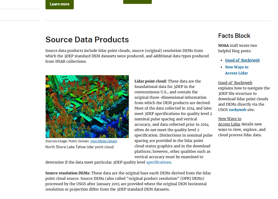 Figure 7.36 About Lidar Point Cloud
